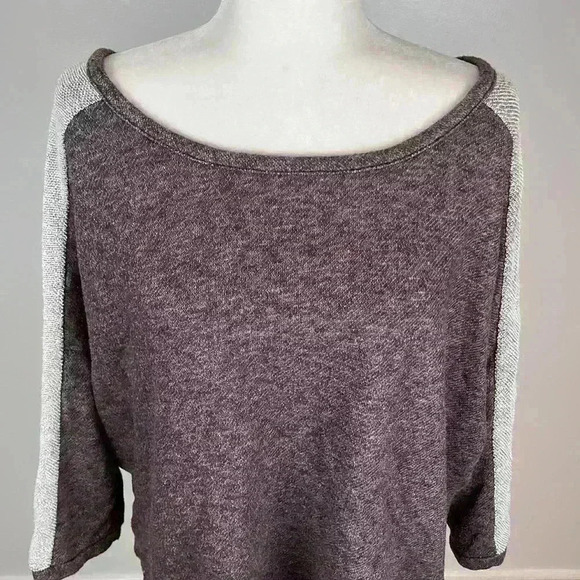 Old Navy Purple Quarter Sleeve Top Size Large - Picture 2 of 8